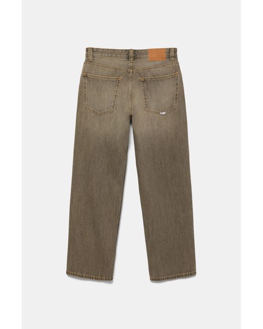 Jean Regular Straight Pull&Bear pour homme en coloris Gray