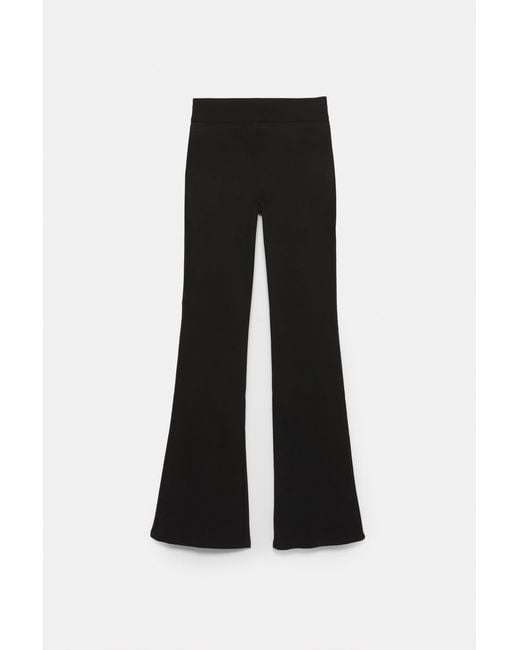 Pull&Bear Blue Mid-Rise Bootcut Trousers