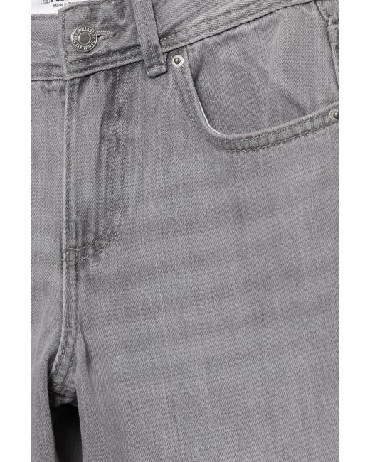 Jeans Droits Taille Basse Pull&Bear en coloris White