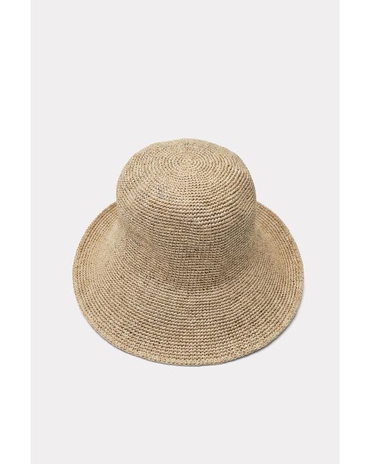 Pull&Bear Gevlochten Hoed in het Natural