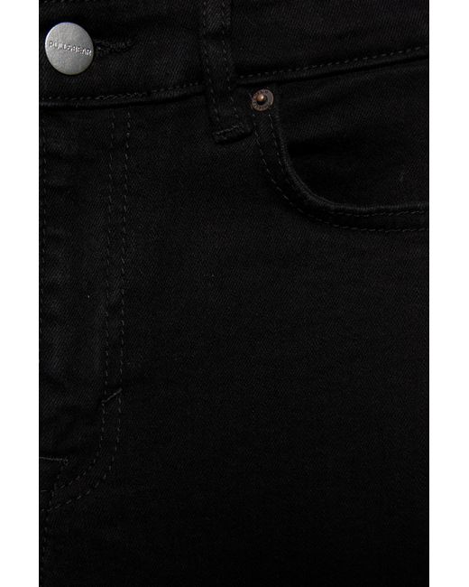 Pull&Bear Skinny Flared Jeans in het Black