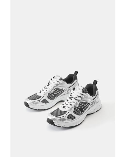 Pull&Bear Green Multi-Piece Trainers for men