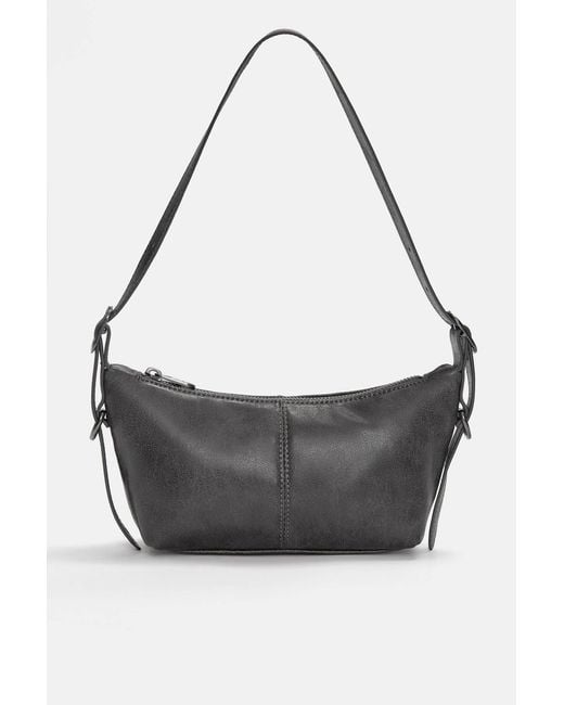 Pull&Bear Black Shoulder Bag With Straps