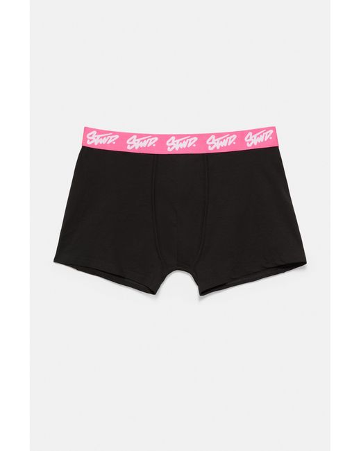 Pack 3 Boxer di Pull&Bear in Black da Uomo