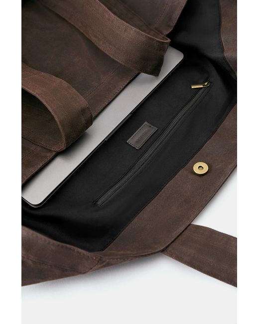 Borsa Shopper di Pull&Bear in Brown da Uomo