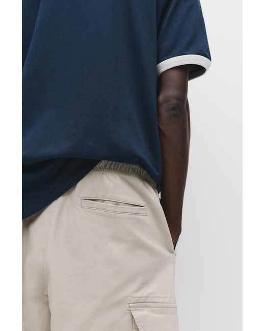 Pull&Bear Cargo Joggingbroek in het Blue voor heren