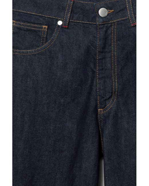 Jeans Barrel Cœurs Pull&Bear en coloris Blue