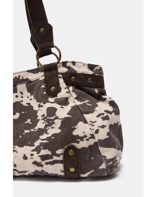 Borsa A Spalla Mucca di Pull&Bear in Multicolor