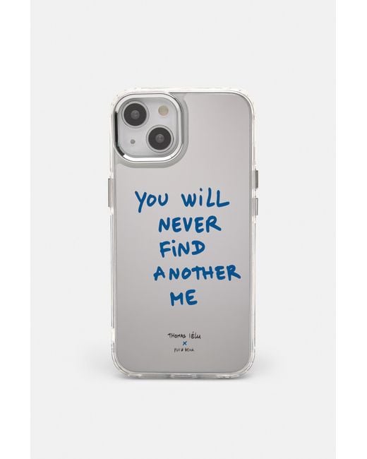 Pull&Bear White Thomas Lélu Mirrored Iphone Case