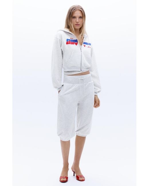 Pull&Bear White Disney X F1 Zip Hoodie
