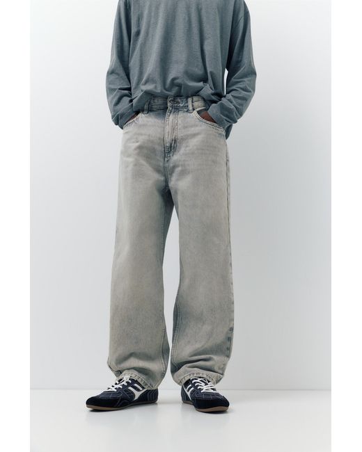 Pull&Bear Multicolor Baggy Jeans for men