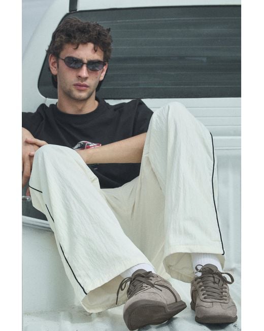 Sneakers Slim di Pull&Bear in Gray da Uomo