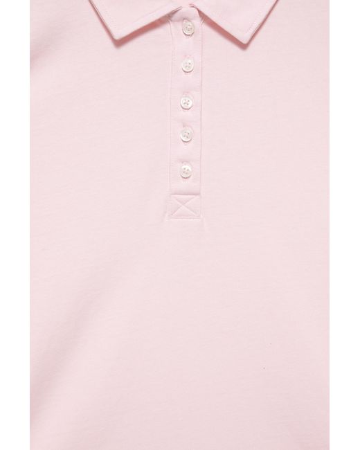 Polo Manches Longues Pull&Bear en coloris Pink