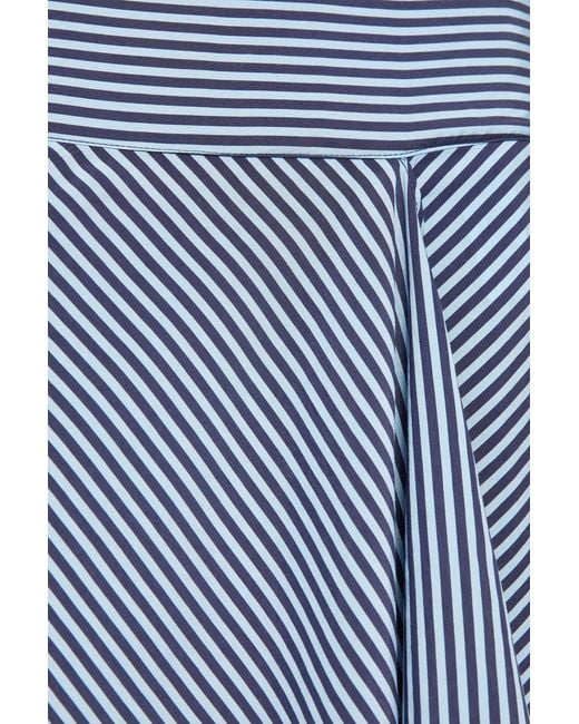 Jupe Rayée Pull&Bear en coloris Blue