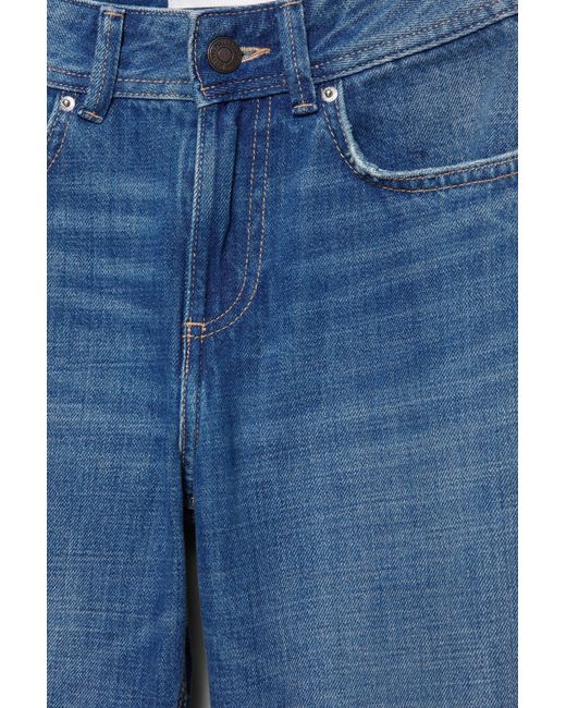Jeans Droits Taille Basse Pull&Bear en coloris Blue