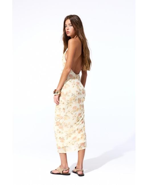 tory burch floral midi dress Tory Burch Homage Long Sleeve Midi Dress Multicolor Floral Print Silk –  Celebrity Owned