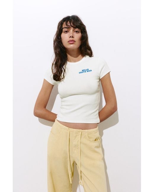Pull&Bear Multicolor Costa Rica T-Shirt
