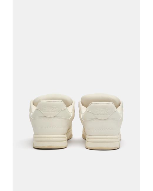 Pull&Bear White Stwd Skate Shoes
