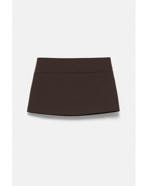 Mini Jupe Culotte Pull&Bear en coloris Brown