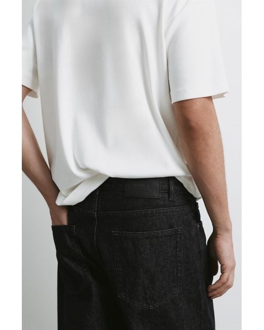 Pull&Bear White Straight-Leg Jeans for men