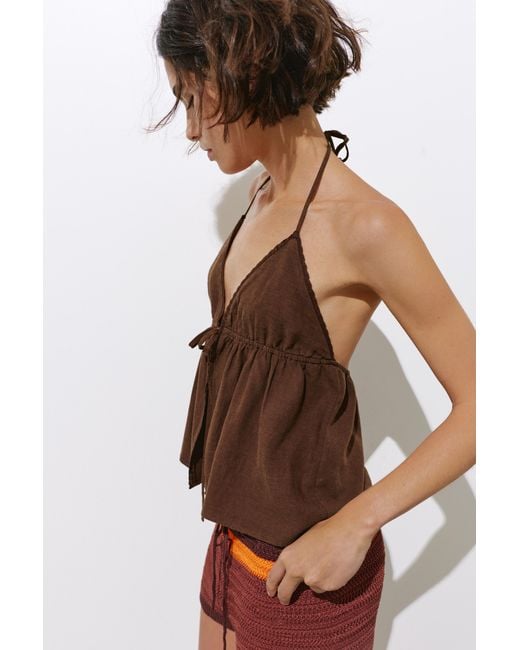 Top Halter di Pull&Bear in Multicolor