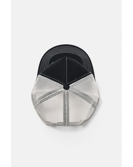Pull&Bear Illinois Trucker-Cap in Black für Herren