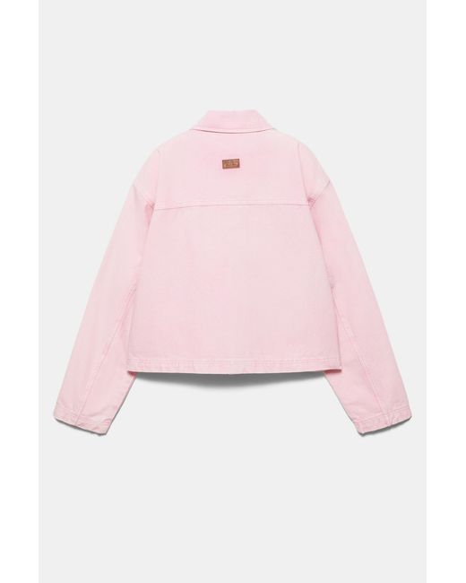 Pull&Bear Utility Jack in het Pink