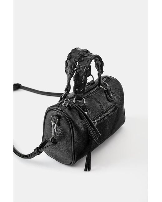 Pull&Bear Schoudertas in het Black