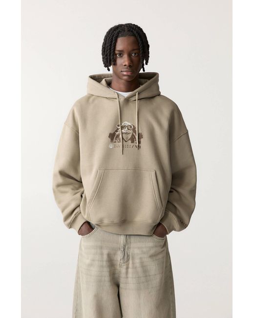 Pull&Bear Natural Arcane Hoodie for men
