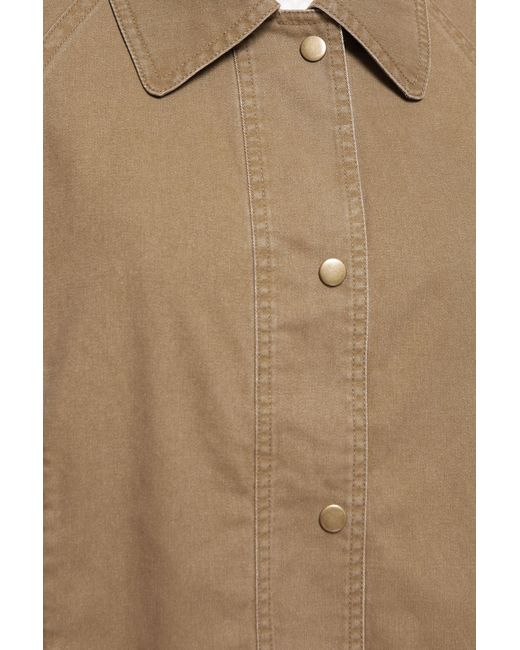 Veste Courte En Coton Pull&Bear en coloris Blue