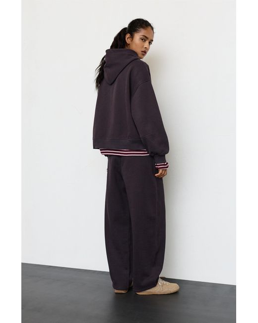 Pull&Bear Blue Ninetyone Hooded Sweatshirt