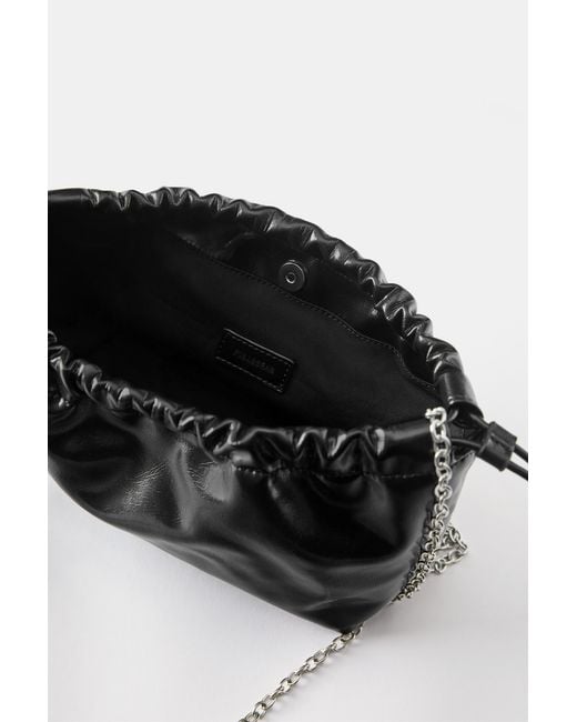 Pull&Bear Black Beuteltasche