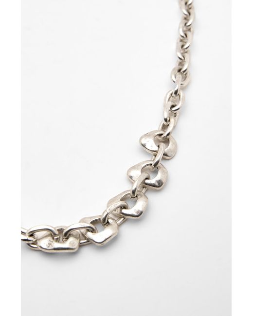 Set Collana E Bracciale di Pull&Bear in White da Uomo