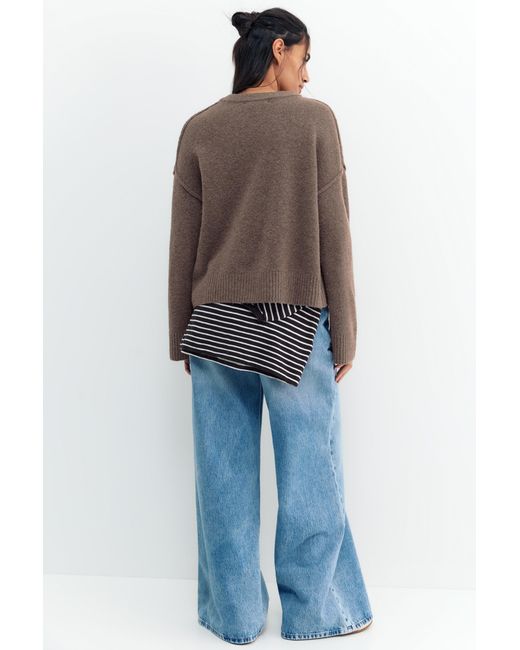 Cardigan di Pull&Bear in Black