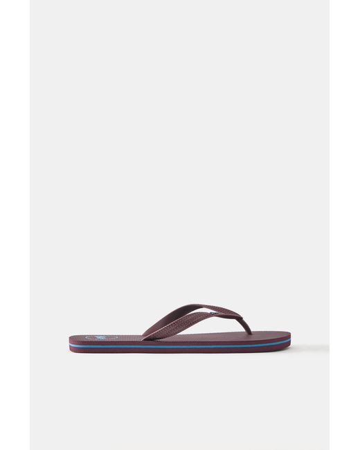 Pull&Bear Blue Stwd Sandals for men