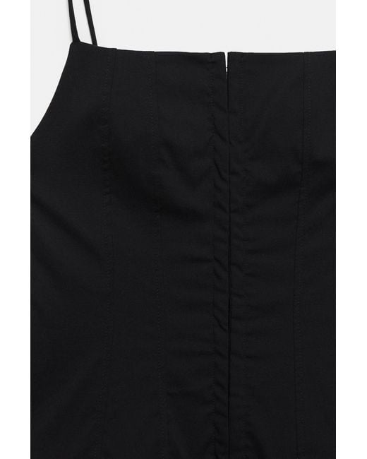 Pull&Bear Korte Jurk in het Black
