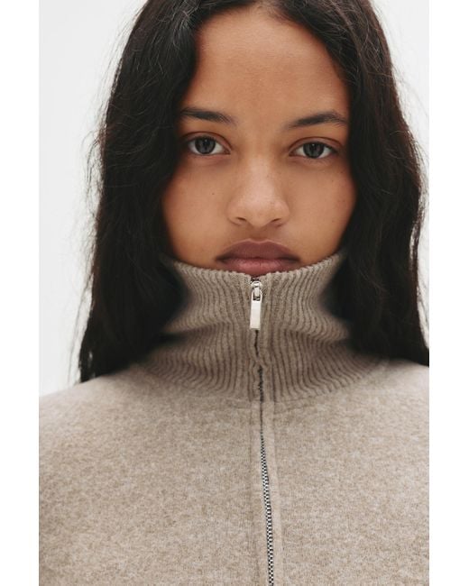 Pull&Bear Multicolor Soft-Touch-Jacke Mit Reißverschluss
