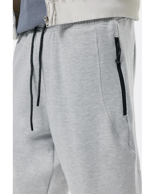 Pull&Bear Interlock Joggingbroek in het White voor heren