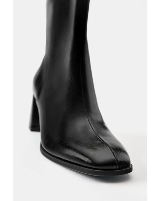 Pull&Bear Black Absatzstiefeletten