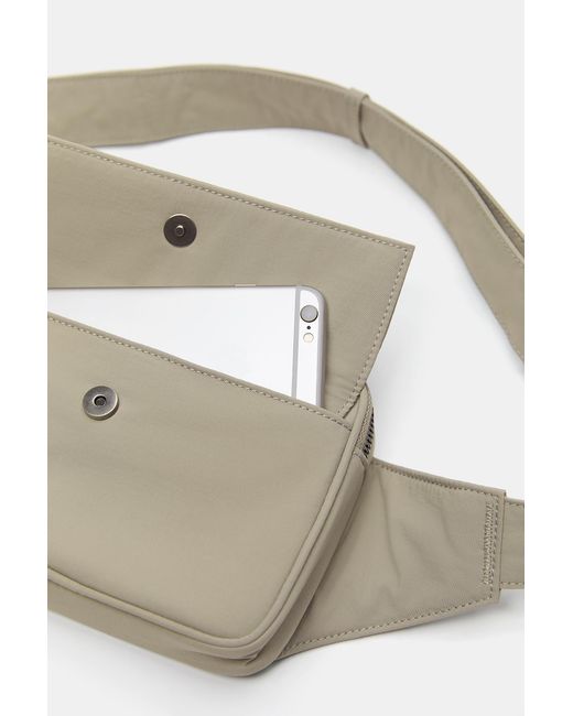 Pull&Bear Multicolor Embellished Belt Bag for men