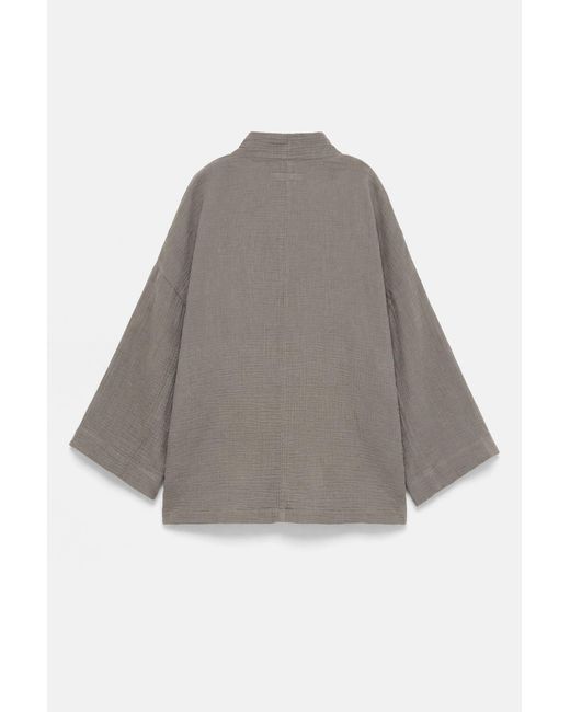 Pull&Bear Multicolor Crepe Kimono