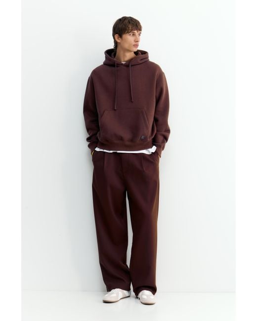 Sweat Basique À Capuche Pull&Bear pour homme en coloris Red