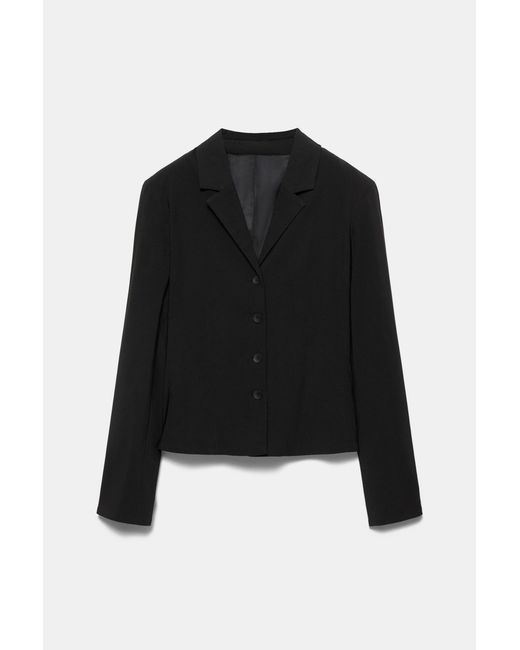 Blazer Sfiancata di Pull&Bear in Black