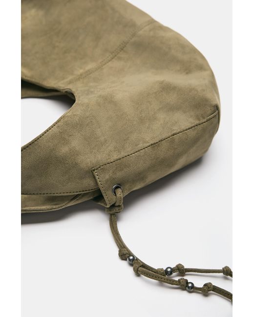 Pull&Bear Brown Strap Tote Bag