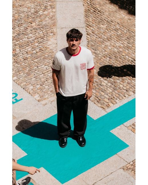 Pull&Bear White Spain Fifa World Cup 26 T-Shirt for men