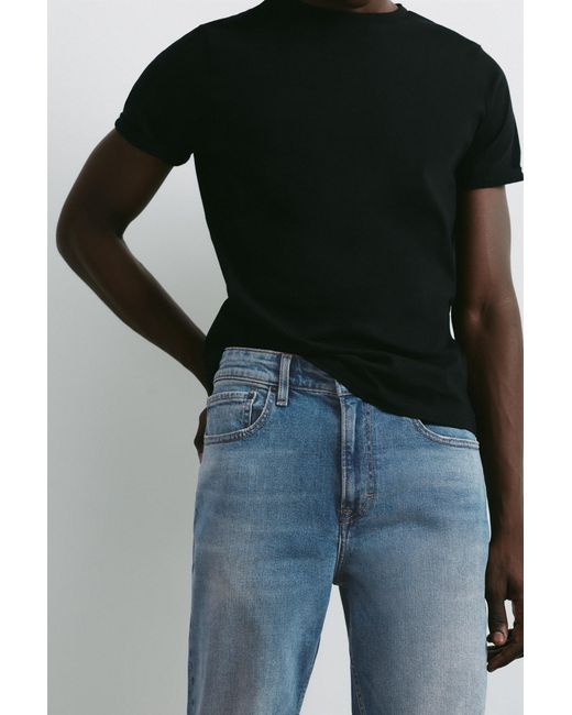 Pull&Bear Slim Fit Jeans in het Blue voor heren