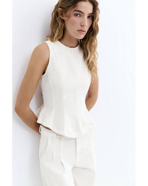 Top di Pull&Bear in White