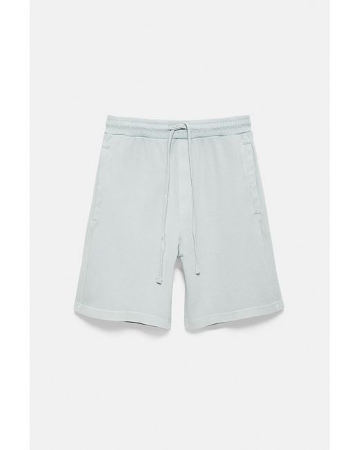 Short Jogging Piqué Pull&Bear pour homme en coloris Blue