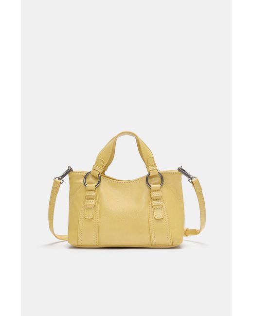 Pull&Bear Metallic Crossbody Bag With Rings
