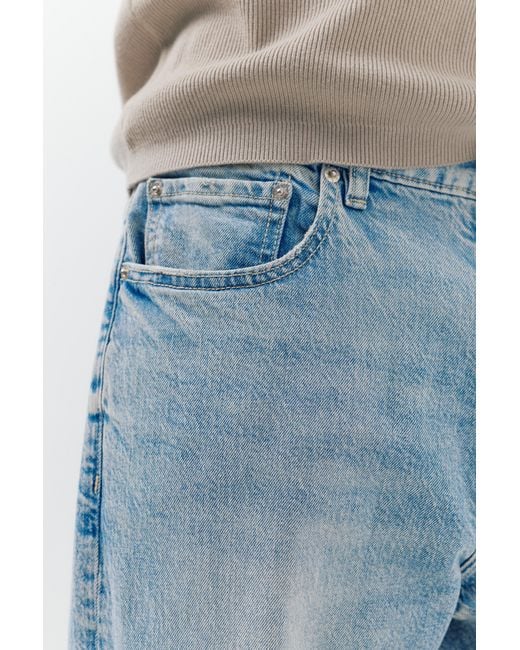 Pull&Bear Blue Slim Fit Jeans for men